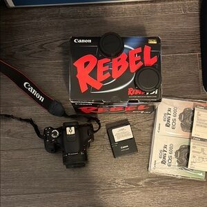 Canon EOS Rebel T3i Camera